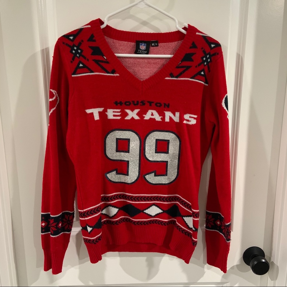 Houston Texans JJ Watt ugly sweater
